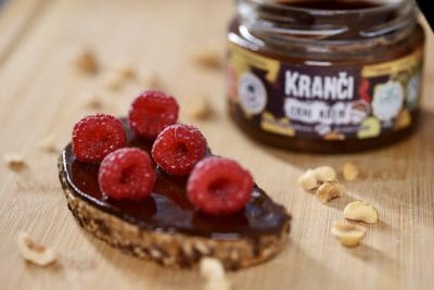 Kranči crni krem od lešnika za zdrav doručak dece bez šećera