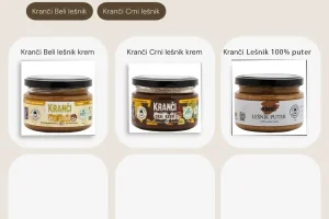 Starter Box Kranči – poklon paket sa tri premium namaza