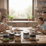 Zdrav doručak za celu porodicu: palačinke sa Kranči prirodnim namazima od lešnika i pistaća, bogatim omega-3 i omega-6 masnim kiselinama