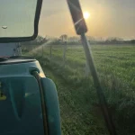 Zalazak sunca u Lešnikovcu, vreme kada su pčele u košnicama i možemo da počnemo sa tretmanom