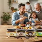 Porodica uživa u ukusnim i zdravim domaćim kremovima od lešnika